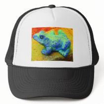 KISS ME YOU FOOL 2 TRUCKER HATS