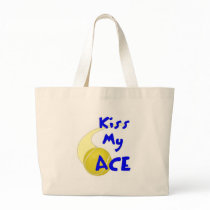 Kiss my Ace Tote Bags