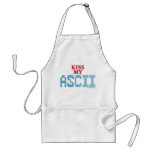 Kiss My ASCII aprons