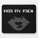 KISS MY ASCII mousepads