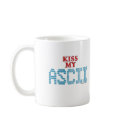 Kiss My ASCII mugs