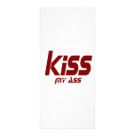 kiss my ass rack cards