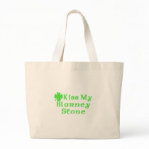 Kiss My Blarney Stone Canvas Bags