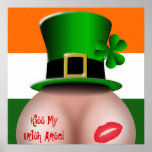 Kiss My Irish Arse Poster posters
