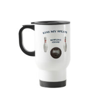 Kiss My Splits Bowling Coffee Mug