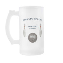 Kiss My Splits Bowling Coffee Mugs