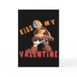 Kiss My Valentine Card