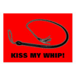 KISS MY WHIP! business cards