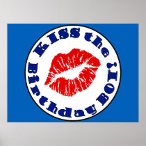 Kiss the Birthday Boy! Birthday Party Flirt