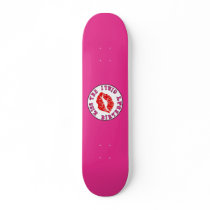 Kiss the Birthday Girl! Birthday Party Flirt Skateboard