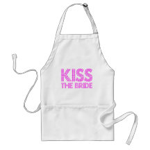 Kiss The Bride Aprons