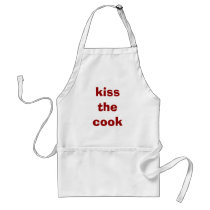 kiss the cook apron
