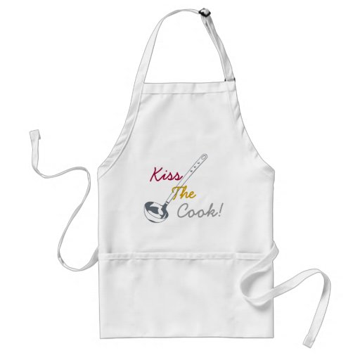 kiss the cook apron