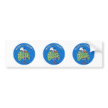 Kiss the Cook! circle Bumper Sticker