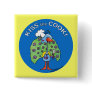 Kiss the Cook! circle Pin