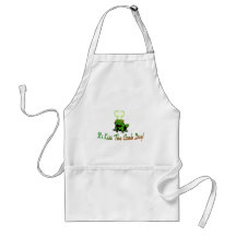 Kiss the Cook Frog Apron