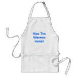 Kiss The Weapon maker aprons