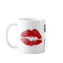 kiss this lipstick mugs