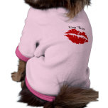 Kiss This Red Lips Tshirts and Gifts pet clothing