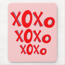 Kisses and Hugs T-shirts and Gifts Mouse Pads