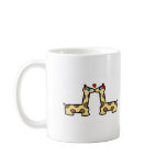 Kissing Giraffes Mug