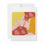Kissing invitations