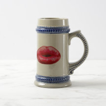 Kissing lips! coffee mug