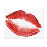 Kissing Lips postcards
