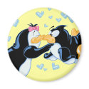 Kissing Penguins Magnet