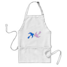 Kissing Swallows Apron