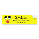 Kissy Face bumper stickers