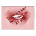 Kissy Lips Card
