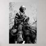 Kit Carson Statue, Carson City, Nevada Print