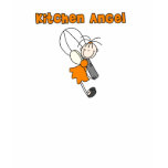 Kitchen Angel Stick Figure Fairy Shirt