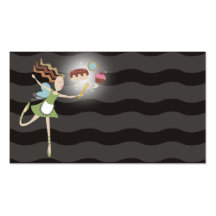 Kitchen baking fairy cake cookie cupcake business business card templates