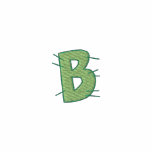 Kitchen Craft Letter B embroidered shirts