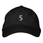 Kitchen Craft Number 5 embroidered hats