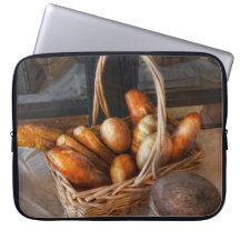 Kitchen - Food - Bread - Fresh bread Laptop Computer Sleeve