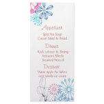 Kitchen Garden Menu Card rack cards
