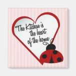 Kitchen is the Heart of the Home Magnet