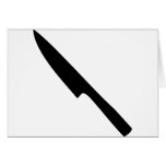 kitchen knife cards
