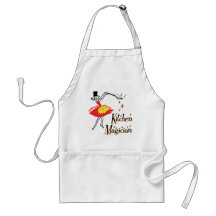 Kitchen Magician Retro Cooking Art Apron