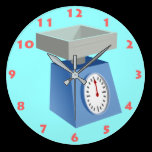 KITCHEN SCALES Wall Clock wall clocks
