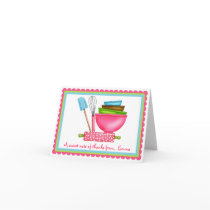 Kitchen Supplies Baking Thank You Note Cards