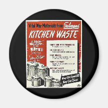 Kitchen Waste Fridge Magnets