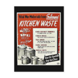 Kitchen Waste postcards