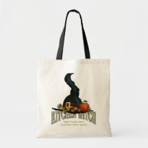 Kitchen Witch Canvas Bag