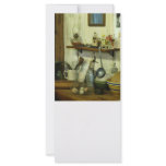 Kitchen With Wire Basket of Eggs Custom Rack Card
