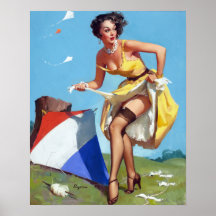 Kite and Pin Up Posters