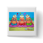 Kite Flying 101 - Women and Kites Pinback Buttons